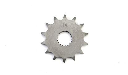 Picture of 14 Tooth Front Gearbox Drive Sprocket Suzuki GN125 GS125 RM125 JTF426