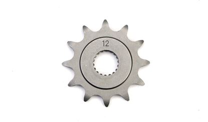 Picture of 12 Tooth Front Gearbox Drive Sprocket Suzuki RM125 D-K9 RMZ250 JTF427