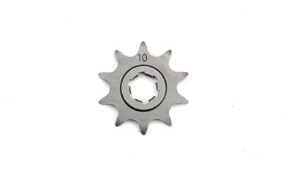 Picture of 10 Tooth Front Gearbox Drive Sprocket Suzuki LT80 Kawi KFX80 JTF1407