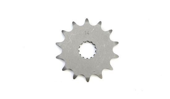 Picture of 14 Tooth Front Gearbox Drive Sprocket Suzuki GSXR400, GSF400 JTF433