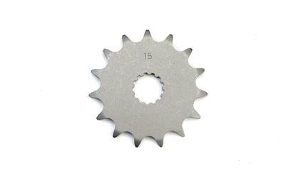 Picture of 15 Tooth Front Gearbox Drive Sprocket Suzuki TS250 76-78, RG400 JTF433