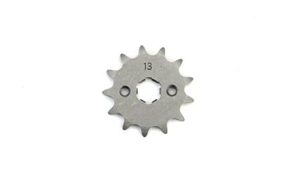 Picture of 13 Tooth Front Gearbox Drive Sprocket Kawasaki AE AR50 KLX110 JTF249 JTF252