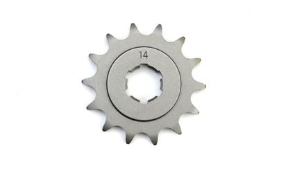 Picture of 14 Tooth Front Gearbox Drive Sprocket Kawasaki KH250 A5 76 S1-A JTF506