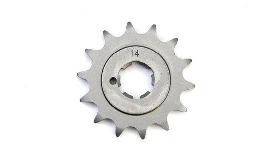 Picture of 14 Tooth Front Gearbox Drive Sprocket Cagiva 350 AL Rossa Trail JTF508