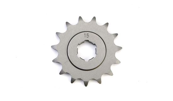 Picture of 15 Tooth Front Gearbox Drive Sprocket Kawasaki KH400 A3-5 76-78 JTF508