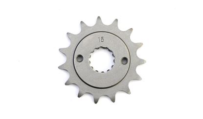 Picture of 15 Tooth Front Gearbox Drive Sprocket Kawasaki GPZ400 ZR400 JTF1539 JTF512