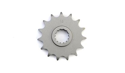 Picture of 15 Tooth Front Gearbox Drive Sprocket Kawasaki ZX6R 95-7 ZR750 JTF1515