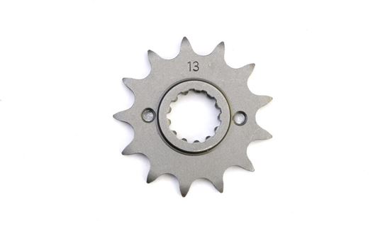 Picture of 13 Tooth Front Gearbox Drive Sprocket Kawasaki KLX250 06-12 JTF516
