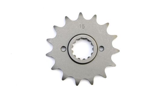 Picture of 15 Tooth Front Gearbox Drive Sprocket Kawasaki KLR250 KR1 KLR600 JTF516
