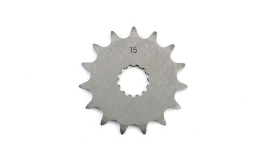 Picture of 15 Tooth Front Gearbox Drive Sprocket Suz DL GSF GSX SV650 JTF520