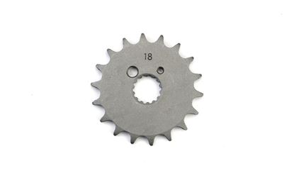 Picture of 18 Tooth Front Gearbox Drive Sprocket Yamaha DTR TDR TZR125  JTF558