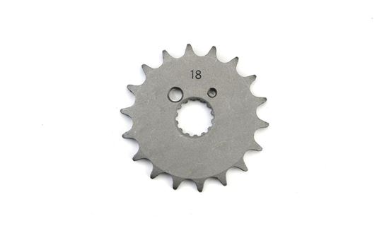 Picture of 18 Tooth Front Gearbox Drive Sprocket Yamaha DTR TDR TZR125  JTF558