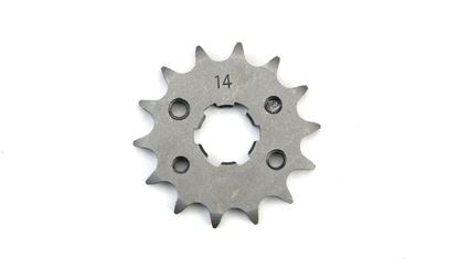 Picture of 14 Tooth Front Gearbox Drive Sprocket Yamaha TW200 95-06 TW125 JTF1559