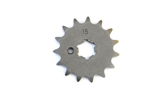 Picture of 15 Tooth Front Gearbox Drive Sprocket Yamaha PW80 YB100 JTF546 JTF413