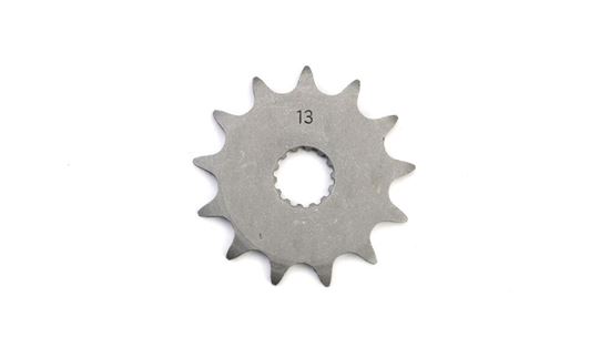 Picture of 13 Tooth Front Gearbox Drive Sprocket Yamaha YZ125 87-04 DT200 JTF564