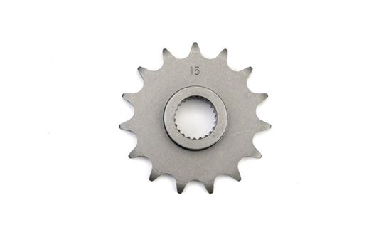 Picture of 15 Tooth Front Gearbox Drive Sprocket Yamaha TT600 SZR660 XT600 JTF1577