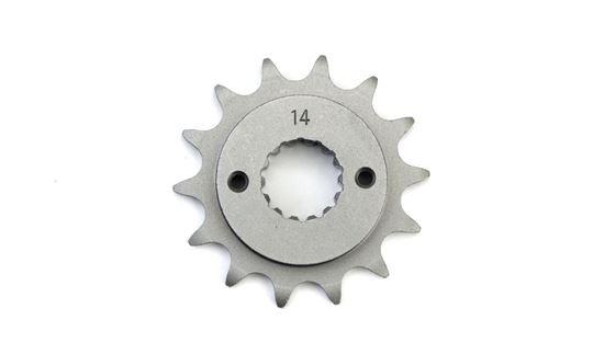 Picture of 14 Tooth Front Gearbox Drive Sprocket Ducati 600 Monster JTF736