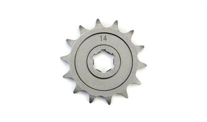 Picture of 14 Tooth Front Gearbox Drive Sprocket Kawasaki KLX140 08-14 JTF1501