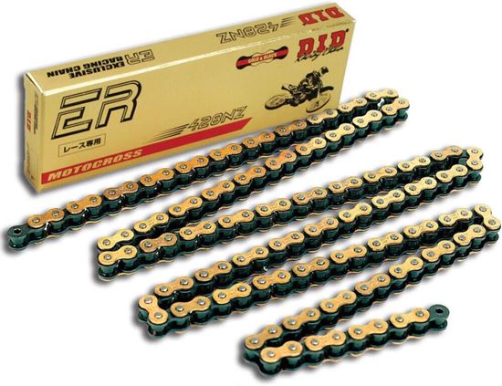Picture of DID Chain Heavy Duty NZ Premium Motocross Pro-MX Gold (G&B) 428-140L (25.5KN) (FJ Press Split Link) (Single)