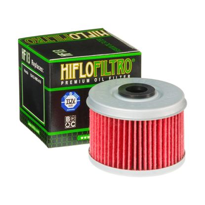Picture of HiFlo Oil Filter Honda TRX250,300,350,400,420,500,520 86-23 OE Ref.15412-HM5-010/A10 (Single)