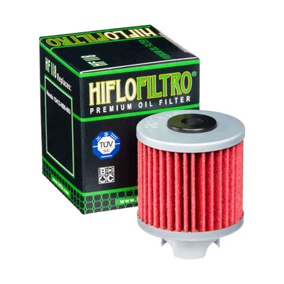 Picture of HiFlo Oil Filter Honda ATC125M 86-87, TRX125A 87-88 OE Ref.15412-HB6-003 (Single)
