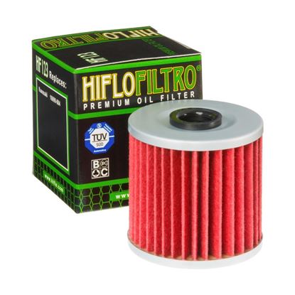 Picture of HiFlo Oil Filter Kawasaki Z200 77-83, KL250 77-83, KLR250 84-05, KLR600 84-90, KLR650 89-23, KLX650 93-01 OE Ref.16099-004 (Single)