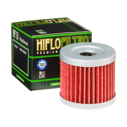 Picture of HiFlo Oil Filter Suzuki GN125 82-00, GS125 79-00, GSXR125 17-21, GZ125 99-10, UH125 02-20, UH200 07-19, AN400 07-19 OE Ref.16510-05240, 16510-45H10 (Single)