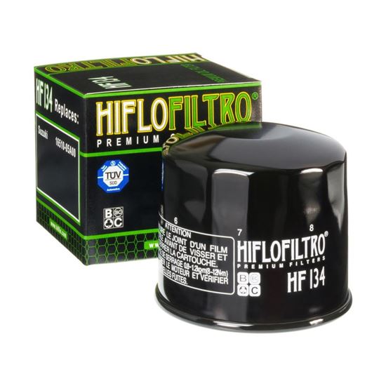 Picture of HiFlo Oil Filter Suzuki GSXR750 85-87, VS750 85-86, GV1200 85-86, GV1400 86 (Large Canister) OE Ref.16510-05A00 (Single)