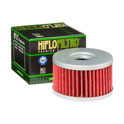 Picture of HiFlo Oil Filter Suzuki DR600 85-91, DR650 90-19, LS650 86-19, XF650 97-02, DR750 88-89, DR800 88-00 OE Ref. 16510-37440, 16510-37450 (Single)