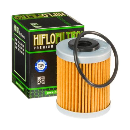 Picture of HiFlo Oil Filter KTM 250 EXC Racing 03-06, 400 EXC 04-07, 520 SX/MXC/EXC 99-03 OE Ref.590.38.046.000, 590.38.046.100, 590.38.046.101, 590.38.046.144 (Single)