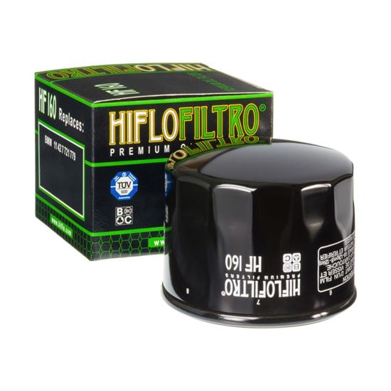 Picture of HiFlo Oil Filter BMW F650/700/750/800/850/GS 08-22, S1000R 13-22, S1000RR 10-22 R1200/1250 13-22 OE Ref.11 42 7 719 357, 11 42 7 721 779, (Single)