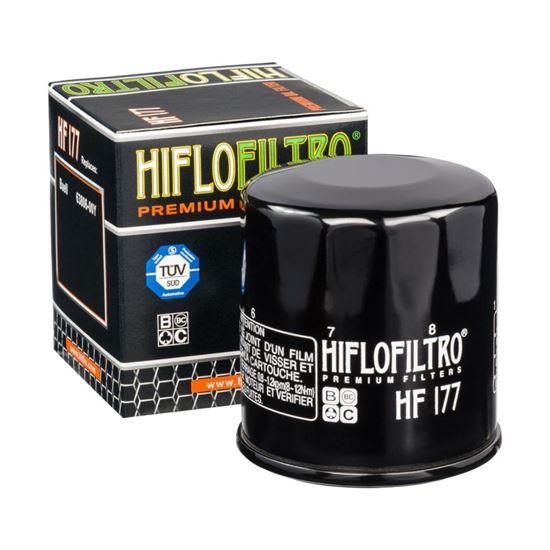 Picture of HiFlo Oil Filter Buell 500 Blast 02-09, 900 Lighting 03-10, 1200 Firebolt 04-10, 1200 Lightning 04-10 OE Ref.63806-00Y (Single)