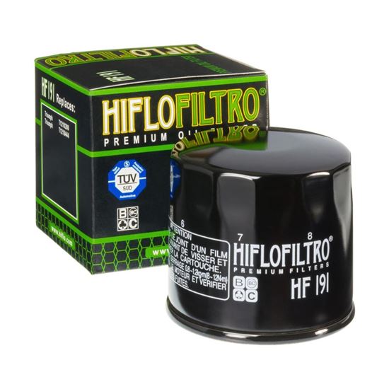 Picture of HiFlo Oil Filter Triumph 600 Daytona/Speed Four 03-04, 800 Bonneville 01-04, T509/955i Speed Triple 97-04, 955 Sprint 01-04 OE Ref.T1210200 (Single)