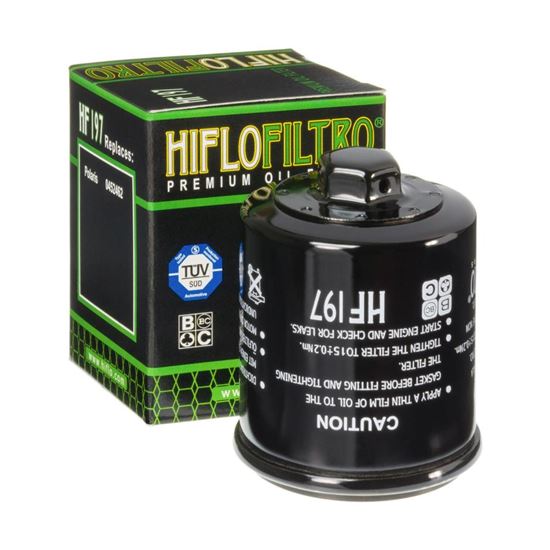 Picture of HiFlo Oil Filter Hyosung MS3 125 06-11, GD250 17-20, MS3 250 06-11 OE Ref.16510-HP7-600-HAS, PGO 125/150 Aloro, Buddy, Buggy, G-Max, T-Rex OE Ref.C1-082020000 (Single)