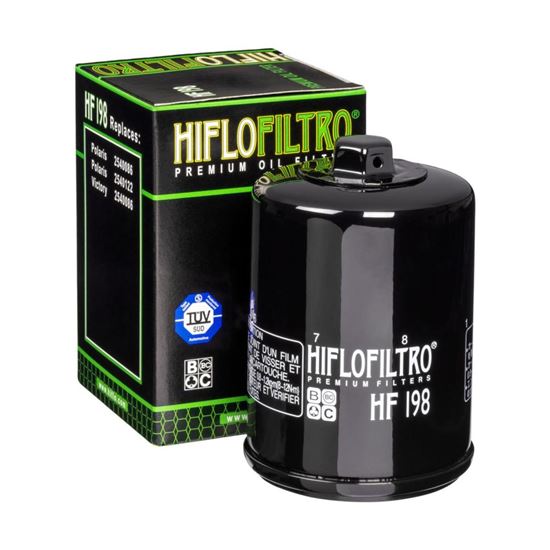 Picture of HiFlo Oil Filter Indian FTR models 19-24 OE Ref.2540086, Polaris 500 Ace 18-19, 700 Sportsman Twin 04-08, 800 Sportsman 05-14, 500/570 Ranger 18-21 OE Ref.2540086, 2540122 (Single)