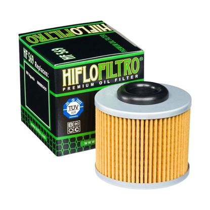 Picture of HiFlo Oil Filter MV Agusta F3 675 11-16, Brutale 675/800 12-17, F3 800 13-16, Turismo Veloce 800 14-17 OE Ref.8000B5425 (Single)