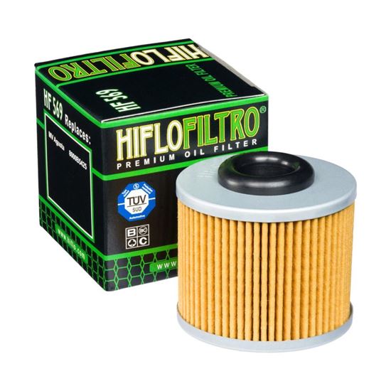 Picture of HiFlo Oil Filter MV Agusta F3 675 11-16, Brutale 675/800 12-17, F3 800 13-16, Turismo Veloce 800 14-17 OE Ref.8000B5425 (Single)