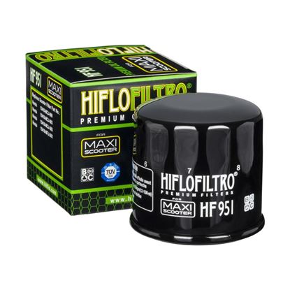 Picture of HiFlo Oil Filter Honda NSS250, NSS300, SH300, SH350, FSC400, FSC600, Yamaha XP530, XP560 - Premium Scooter Filter (HF204) (Single)
