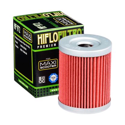Picture of HiFlo Oil Filter Suzuki AN250, AN400 Burgman 99-07 OE Ref.16510-25C00,Yamaha YP400 04-20 OE Ref. 5RU-13440-00 - Premium Scooter Filter (HF132) (Single)