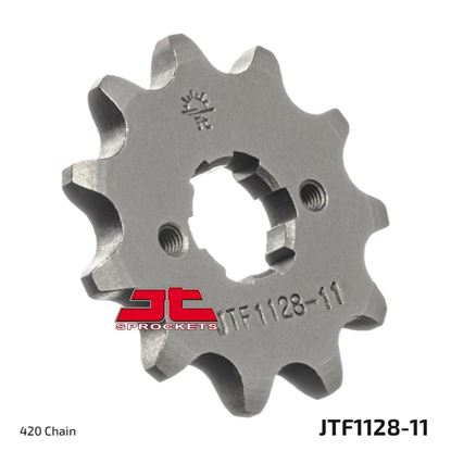 Picture of JT Front Sprocket Aprilia 50 RS 06-13, 50 RS4 12-17, 50 RS4 2T 18-20 (1128-11) (Single)