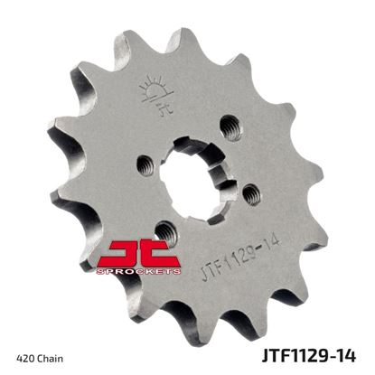 Picture of JT Front Sprocket Derbi Senda 50 SM X-treme, X-Race, DRD 00-05  (1129-14) (Single)