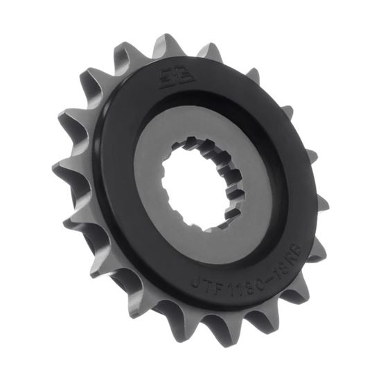 Picture of JT Front Sprocket Triumph 955 Speed Triple 99-04, 1050 Speed Triple 05-15, 1200 Trophy 91-03 (Rubber Cushioned) (1180-18) (Single)