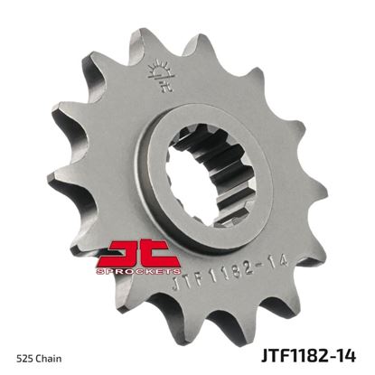 Picture of JT Front Sprocket Triumph 600 TT 00-03, 600 Daytona 03-04, 650 Daytona 05 (1182-14) (Single)