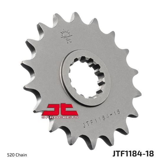Picture of JT Front Sprocket Triumph 865 America 15-17, 865 Bonneville 15-16, 865 Thruxton 15-16 (1184-18) (Single)