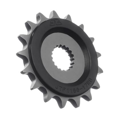 Picture of JT Front Sprocket Triumph 1200 Bonneville T120 16-22, 1200 Bonneville Boober 17-23 (Rubber Cushioned) (1186-17) (Single)