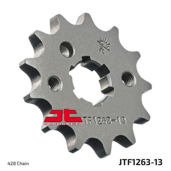 Picture of JT Front Sprocket Suzuki RM80 82-85, Yamaha YZ80 81-82 (1263-13) (Single)