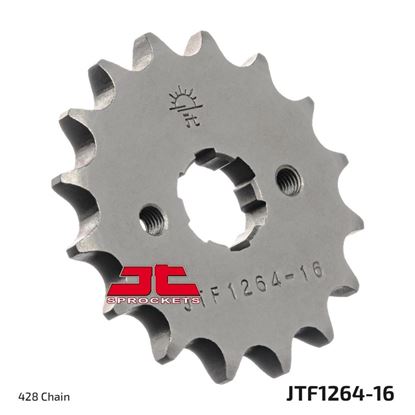 Picture of JT Front Sprocket Honda CBF125 09-14 (1264-16) (Single)