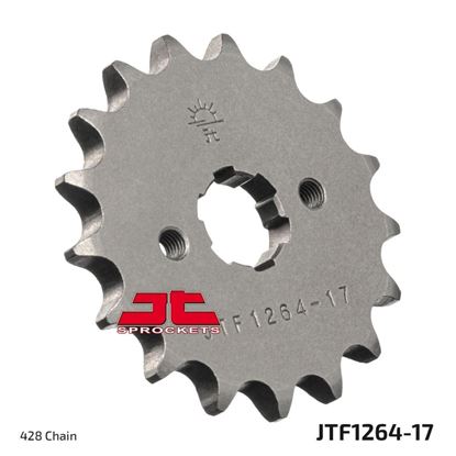 Picture of JT Front Sprocket Honda CLR125 98-03, XLR125R 98-02, XR125L 03-07 (1264-17) (Single)