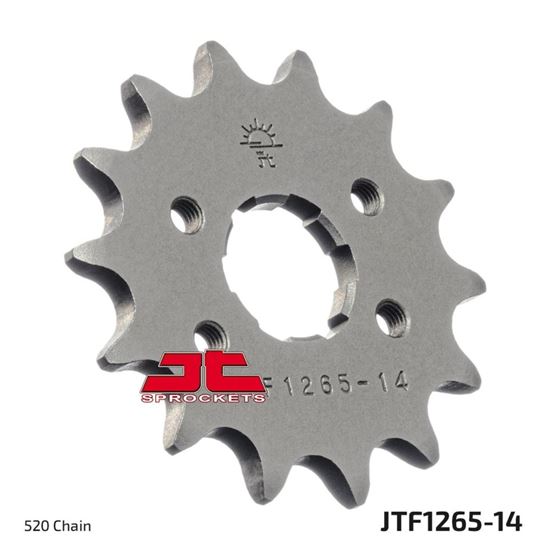 Picture of JT Front Sprocket Honda XL250S 78-81 (1265-14) (Single)
