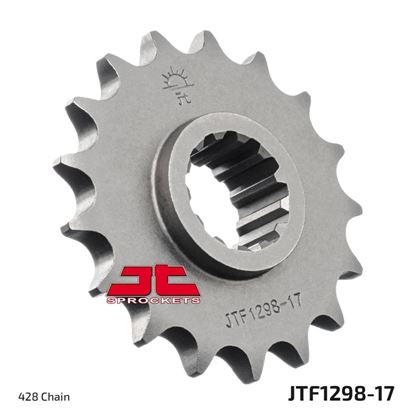 Picture of JT Front Sprocket Honda CBR250RR 90-00, VT250F 89-90, VTR250 89-90 (1298-17) (Single)